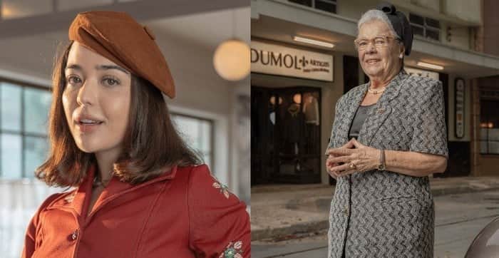 Flora e Arlete em Garota do Momento (Foto: Reprodução / Globo / Montagem TV Foco) Flora e Arlete em Garota do Momento (Foto: Reprodução / Globo / Montagem TV Foco)