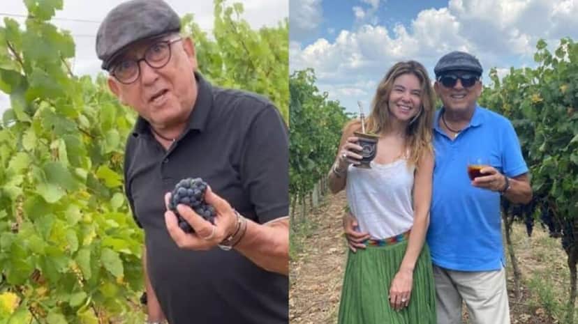 Ex-narrador da Globo mostrou sua vinícola nas redes sociais (Fotos: Reprodução/ Internet/ Instagram/ Montagem) Ex-narrador da Globo mostrou sua vinícola nas redes sociais (Fotos: Reprodução/ Internet/ Instagram/ Montagem)