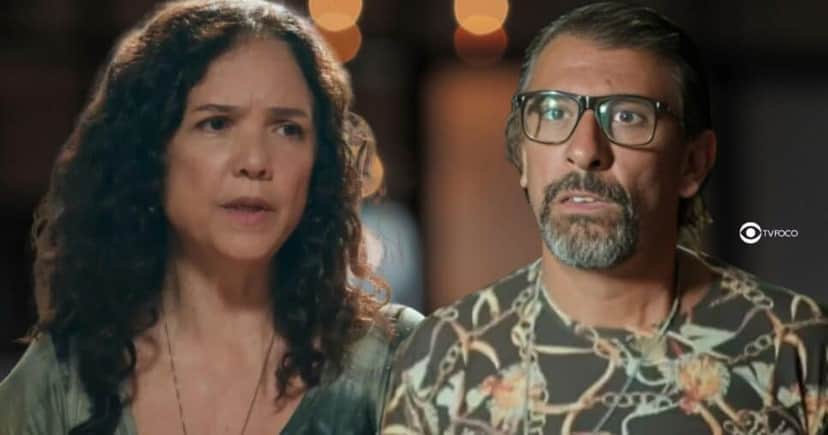 Doralice e Osmar em Volta por Cima (Foto: Reprodução / Globo / Montagem TV Foco)