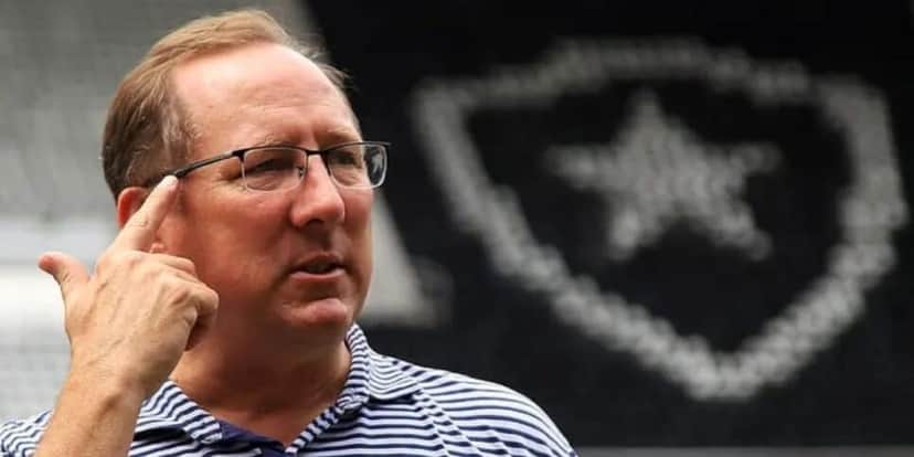 John Textor é o manda chuva do Botafogo (Reprodução: Vitor Silva)