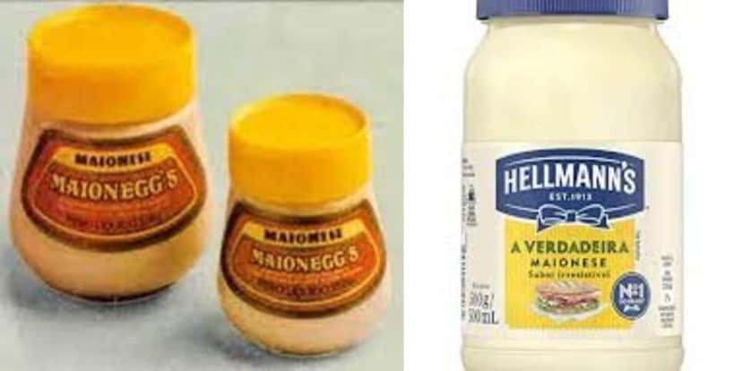 Maioneggs não suportou a concorrência com a Hellman's (Foto Reprodução/Montagem/TV Foco/Youtube/Canva) Maioneggs não suportou a concorrência com a Hellman's (Foto Reprodução/Montagem/TV Foco/Youtube/Canva)