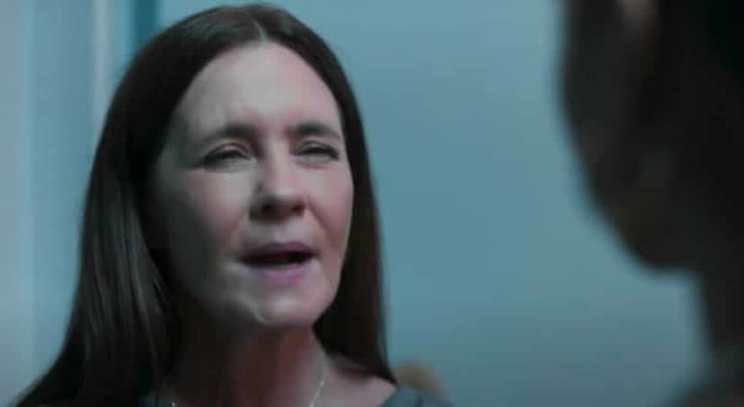 Mércia anuncia queda de Viola para Luma (Foto: Reprodução/ Globo) Mércia anuncia queda de Viola para Luma (Foto: Reprodução/ Globo)