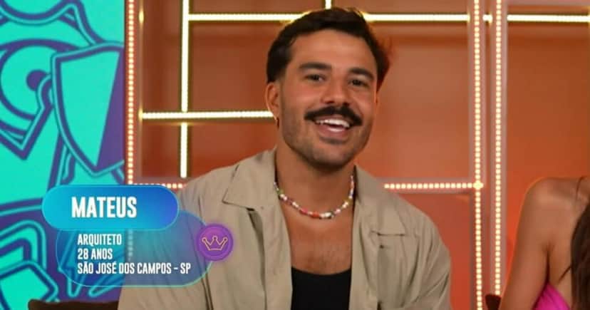 Mateus vira assunto nas redes sociais (Foto: Reprodução/Globo) Mateus vira assunto nas redes sociais (Foto: Reprodução/Globo)