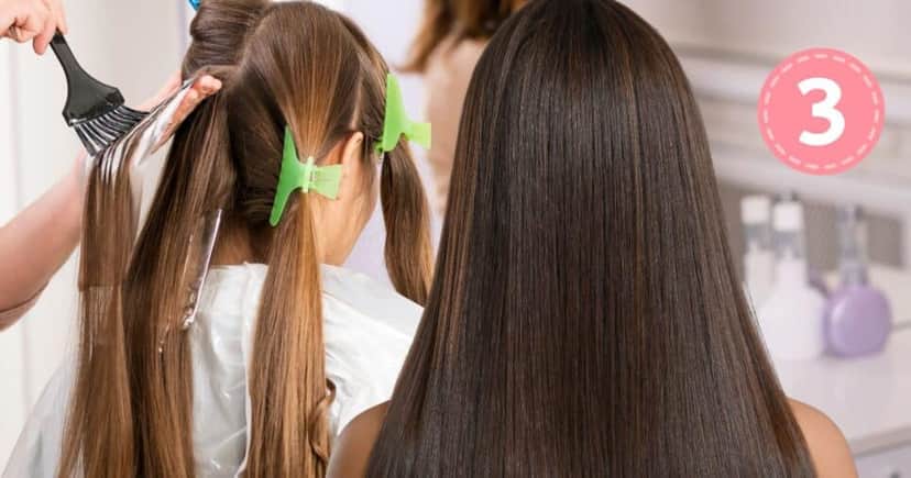 Progressiva e mulher com cabelo liso (Foto: Reprodução / Canva / Montagem TV Foco) Progressiva e mulher com cabelo liso (Foto: Reprodução / Canva / Montagem TV Foco)