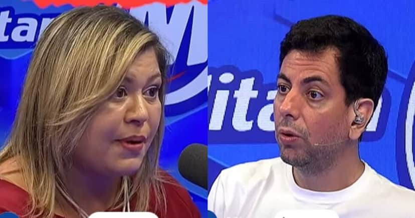 Lene Sensitiva no Chupim da Metropolitana (Foto: Reprodução/Montagem TV Foco)