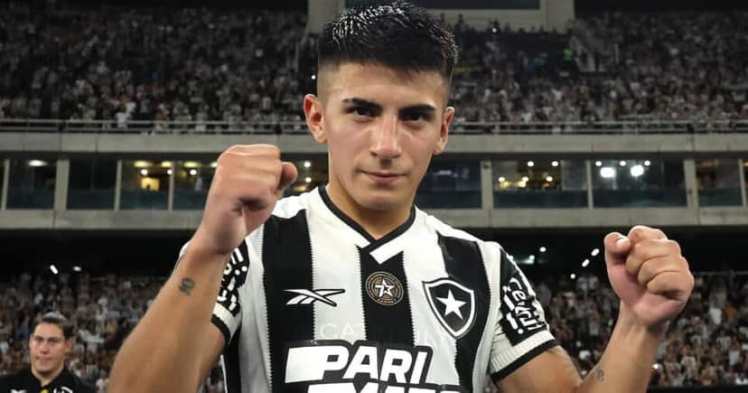 Parceiro de Thiago Almada dá adeus ao Botafogo (Foto: Vitor Silva) Parceiro de Thiago Almada dá adeus ao Botafogo (Foto: Vitor Silva)
