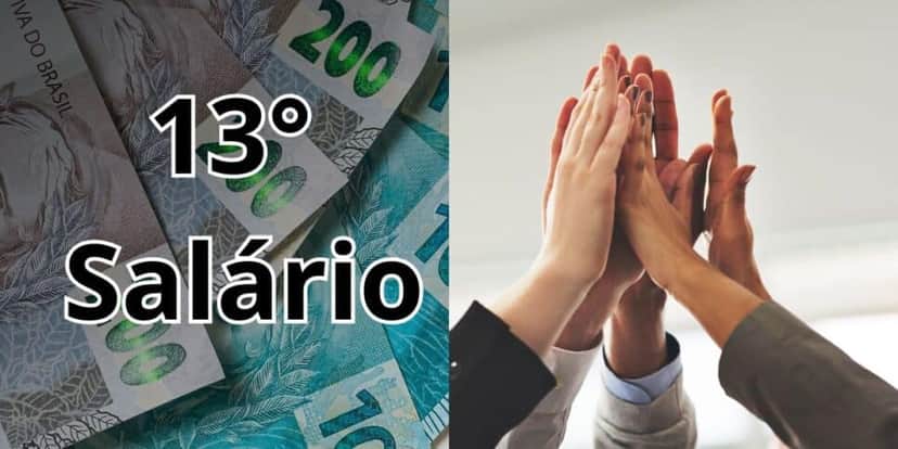 Antecipação do 13° salário à lista de trabalhadores (Reprodução: Montagem TV Foco) Antecipação do 13° salário à lista de trabalhadores (Reprodução: Montagem TV Foco)