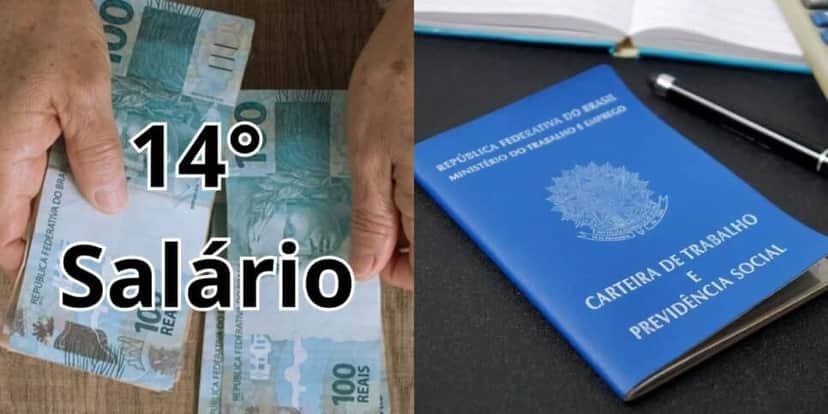 14° salário a lista de CLTs em 2025 (Reprodução: Montagem TV Foco) 14° salário a lista de CLTs em 2025 (Reprodução: Montagem TV Foco)