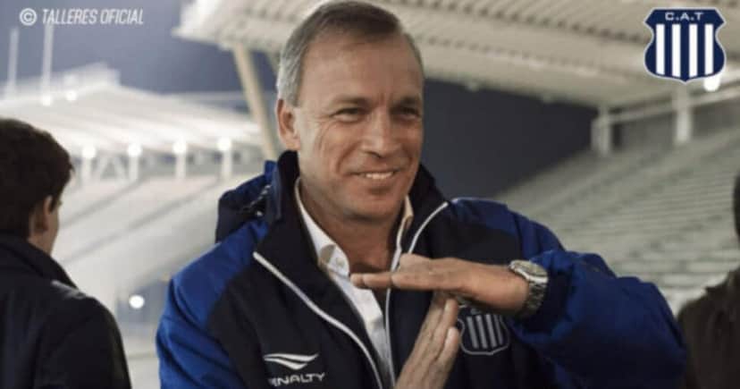 Andrés Fassi, presidente do Talleres (Foto: Divulgação Talleres) Andrés Fassi, presidente do Talleres (Foto: Divulgação Talleres)