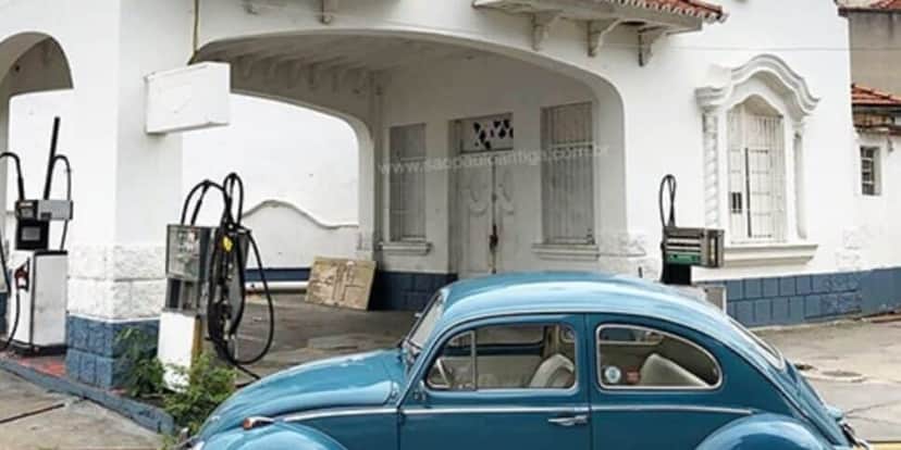Posto Alferes Tiradentes (Foto: São Paulo Antiga) Posto Alferes Tiradentes (Foto: São Paulo Antiga)