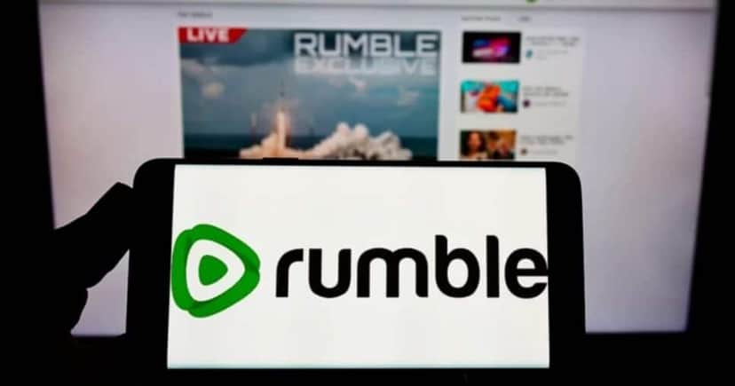Rede de streaming Rumble (Foto Reprodução/Internet) Rede de streaming Rumble (Foto Reprodução/Internet)