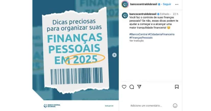 Comunicado do banco (Reprodução/Internet)