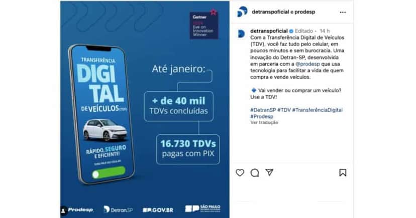 Comunicado do órgão (Reprodução/Instagram) Comunicado do órgão (Reprodução/Instagram)