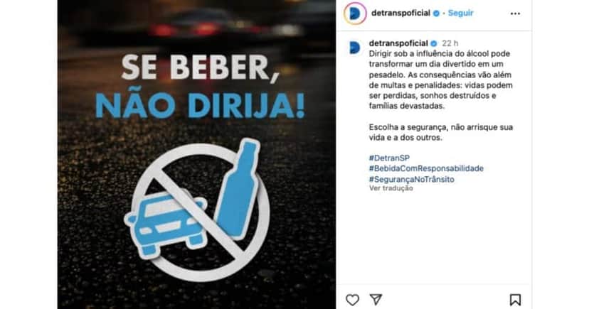 Comunicado do departamento (Reprodução/Instagram) Comunicado do departamento (Reprodução/Instagram)
