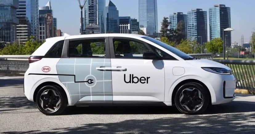 Carro elétrico da Uber (Reprodução/Internet) Carro elétrico da Uber (Reprodução/Internet)
