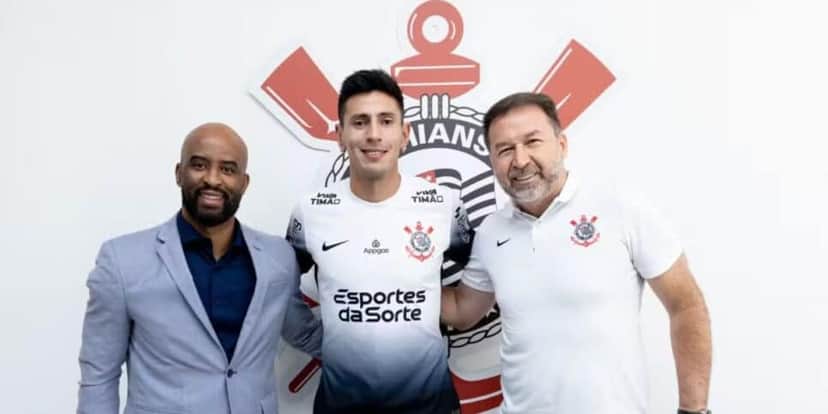 Angileri acertou com o Corinthians até o fim do ano (Reprodução: Corinthians/Divulgação) Angileri acertou com o Corinthians até o fim do ano (Reprodução: Corinthians/Divulgação)
