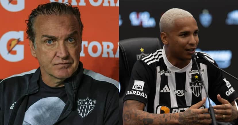 Adeus de Deyverson é armado no Atlético-MG para o Rubro-Negro (Foto: Reprodução/Montagem TV Foco) Adeus de Deyverson é armado no Atlético-MG para o Rubro-Negro (Foto: Reprodução/Montagem TV Foco)