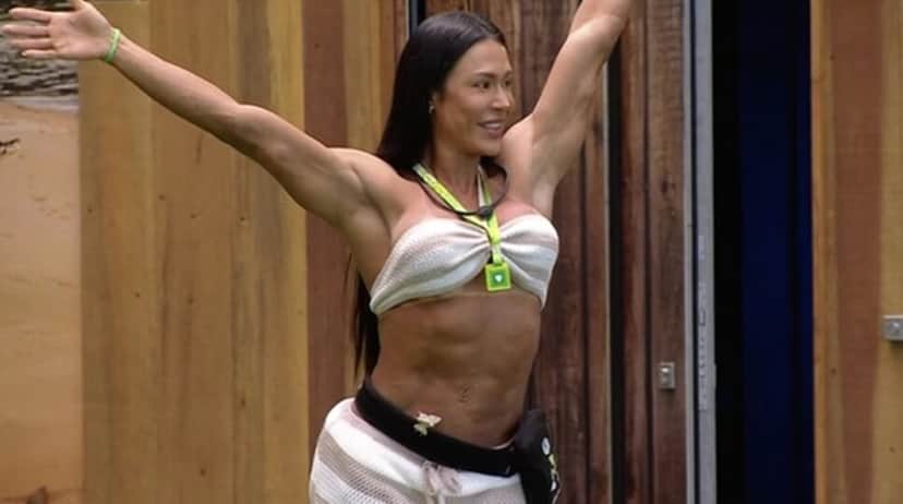 Gracyanne Barbosa gera 3 bombas com volta ao BBB25 (Foto: Reprodução/ Globo)