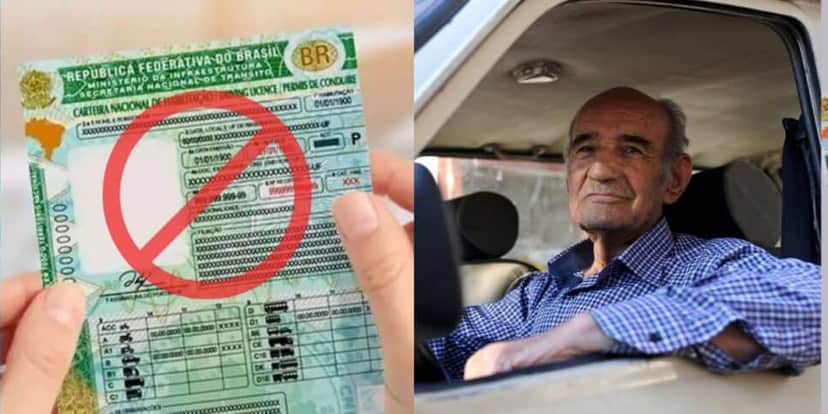 Idosos precisam ficar atentos a mudança que atinge a CNH (Foto: Internet) Idosos precisam ficar atentos a mudança que atinge a CNH (Foto: Internet)