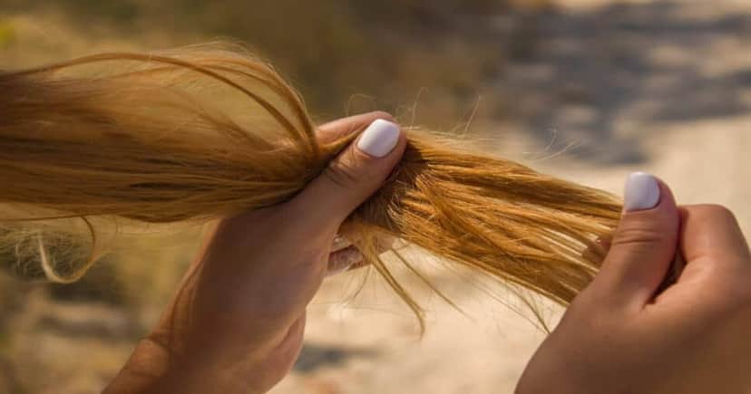 Cabelo loiro e quebradiço (Foto: Reprodução) Cabelo loiro e quebradiço (Foto: Reprodução)