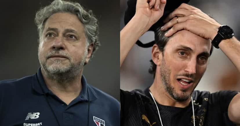 Demissão de Zubeldía e novo camisa 9: 2 bombas no São Paulo (Foto: Reprodução/Montagem TV Foco) Demissão de Zubeldía e novo camisa 9: 2 bombas no São Paulo (Foto: Reprodução/Montagem TV Foco)
