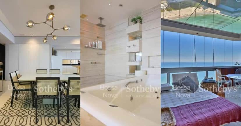 Deborah Secco é dona de apartamento com vista para o mar (Foto: Reprodução/Montagem TV Foco) Deborah Secco é dona de apartamento com vista para o mar (Foto: Reprodução/Montagem TV Foco)