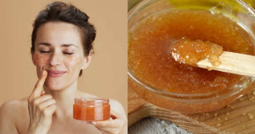 Esfoliante de açúcar pode te ajudar a diminuir o ressecamento e celulites (Foto: Reprodução/iStock/Montagem TV Foco) Esfoliante de açúcar pode te ajudar a diminuir o ressecamento e celulites (Foto: Reprodução/iStock/Montagem TV Foco)