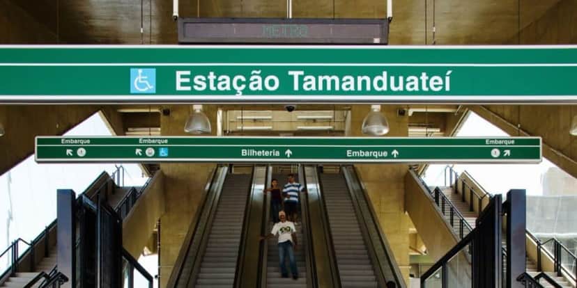 O problema aconteceu na estação Tamanduateí (Reprodução: Internet) O problema aconteceu na estação Tamanduateí (Reprodução: Internet)