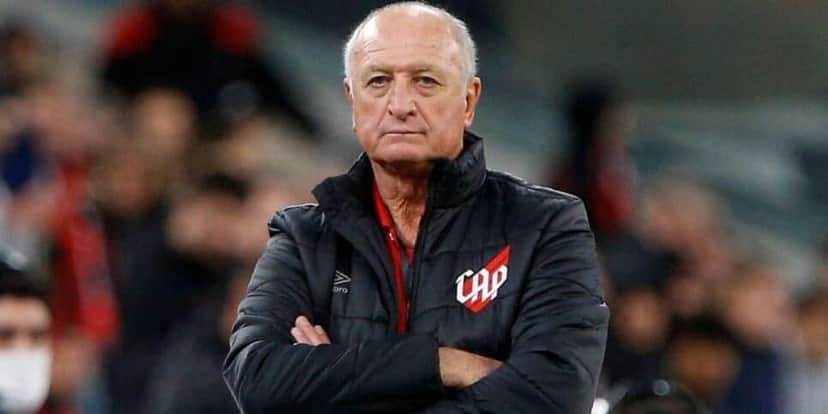 Felipão no comando do Athletico-PR (Reprodução: CAP) Felipão no comando do Athletico-PR (Reprodução: CAP)