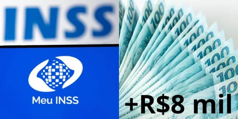 INSS confirma mais de R$8 mil para aposentados nesta quinta (06) (Reprodução: Montagem TV Foco) INSS confirma mais de R$8 mil para aposentados nesta quinta (06) (Reprodução: Montagem TV Foco)
