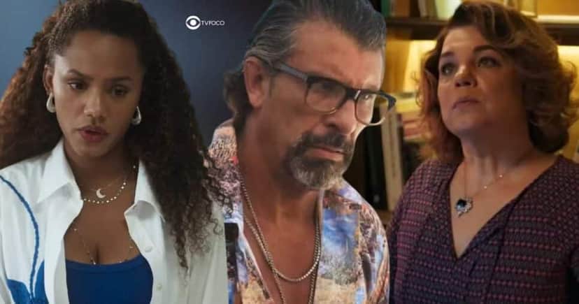 Madá, Osmar e Violeta em Volta por Cima (Foto: Reprodução / Globo / Montagem TV Foco) Madá, Osmar e Violeta em Volta por Cima (Foto: Reprodução / Globo / Montagem TV Foco)