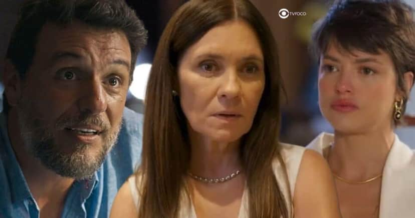 Molina, Mércia e Luma em Mania de Você (Foto: Reprodução / Globo / Montagem TV Foco) Molina, Mércia e Luma em Mania de Você (Foto: Reprodução / Globo / Montagem TV Foco)