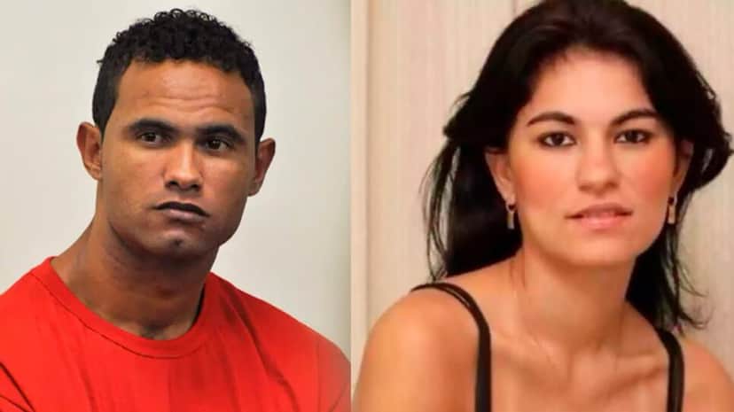 Ex goleiro Bruno e Eliza Samudio (Fotos: Reprodução/ YouTube/ Internet/ Montagem)