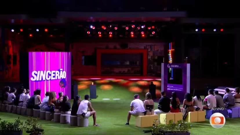 Dinâmica do Sincerão no reality show (Foto: Reprodução/ Globo)