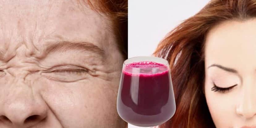 Fim das rugas com suco natural (Reprodução: Montagem TV Foco) Fim das rugas com suco natural (Reprodução: Montagem TV Foco)