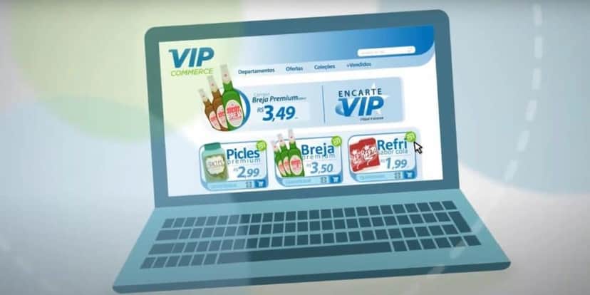 VipCommerce é uma das principais do segmento (Reprodução: Internet) VipCommerce é uma das principais do segmento (Reprodução: Internet)
