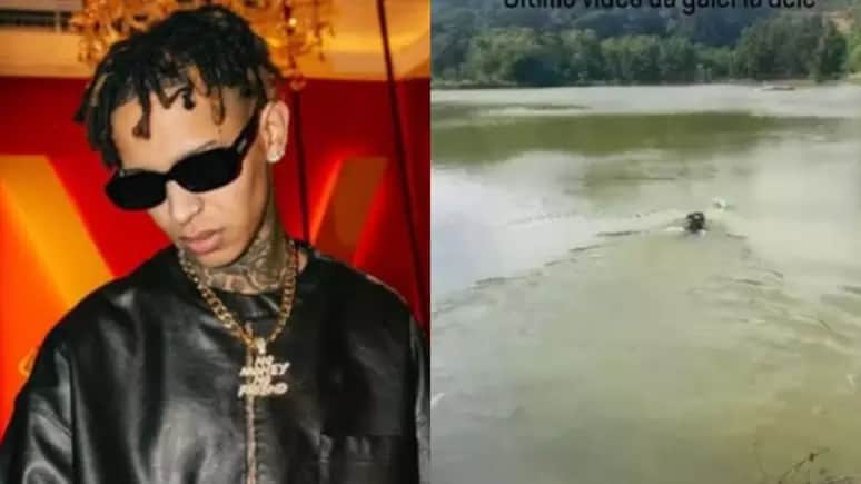 Luan Oliveira, mais conhecido como MC Corre Kid, morreu afogado em lago (Foto: Reprodução/ Internet) Luan Oliveira, mais conhecido como MC Corre Kid, morreu afogado em lago (Foto: Reprodução/ Internet)