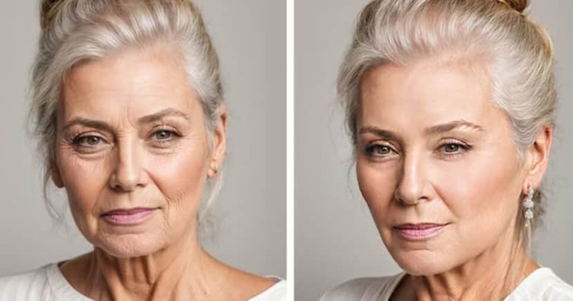 Antes e depois de rugas (Foto: Freepik) Antes e depois de rugas (Foto: Freepik)