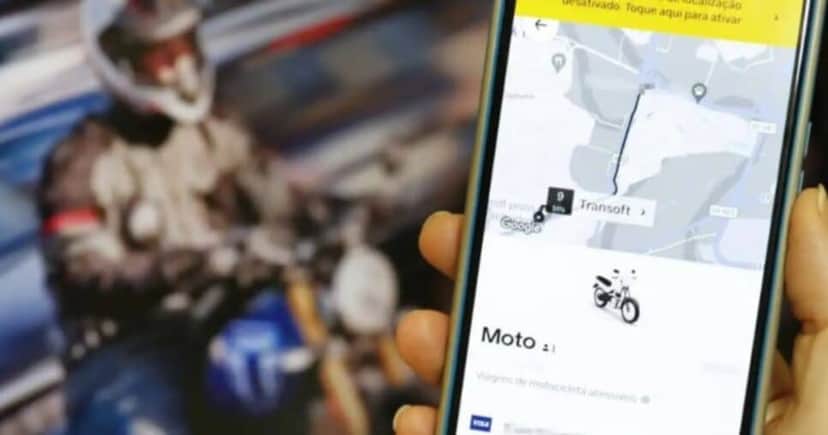 Aplicativo da Uber Aplicativo da Uber