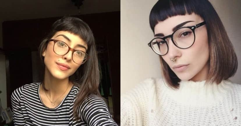 Baby bangs - (Foto: Internet) Baby bangs - (Foto: Internet)