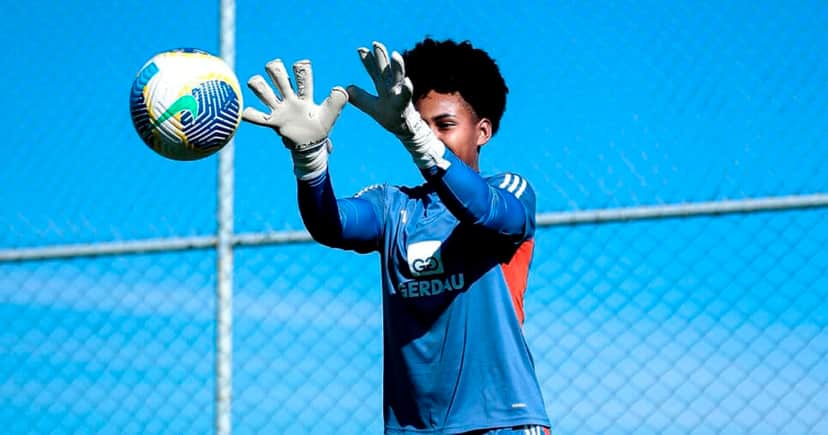 Goleira do Cruzeiro - Camila (Foto: reprodução Goleira do Cruzeiro - Camila (Foto: reprodução