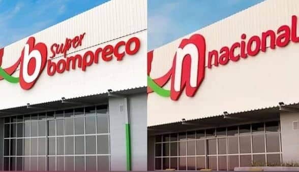 Bandeiras Nacional e Bompreço (Foto Reprodução/Montagem/Tv Foco/S//A/Canva)