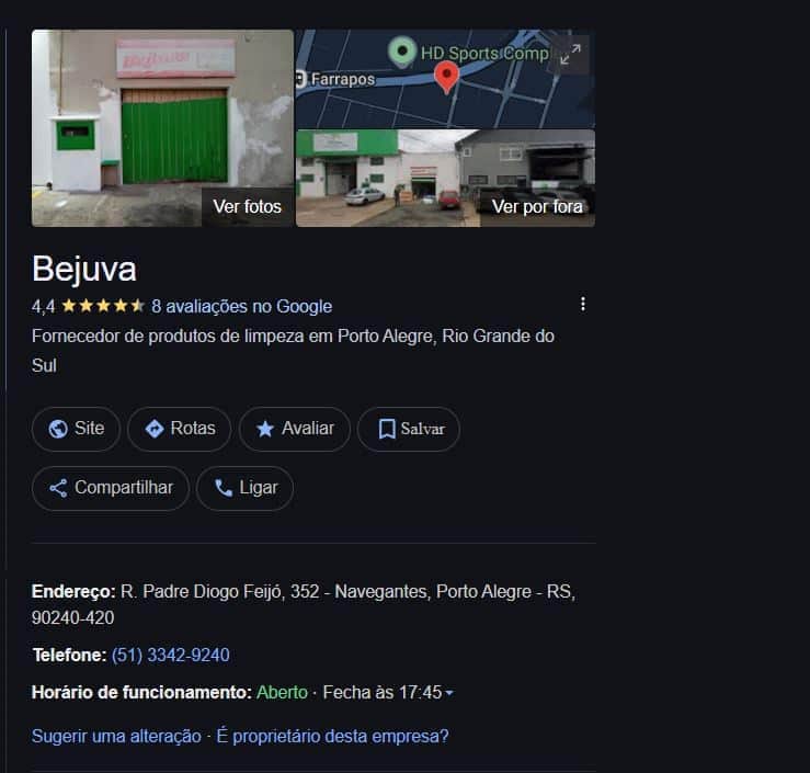 Localização do Google aponta que a fábrica segue funcionando normalmente (Foto Reprodução/Google Maps) Localização do Google aponta que a fábrica segue funcionando normalmente (Foto Reprodução/Google Maps)