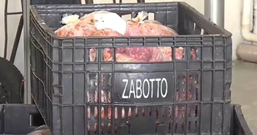 Carne apreendida Carne apreendida