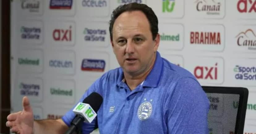 Rogério Ceni, técnico de futebol do Bahia (Foto: Divulgação/Bahia/Esporte News Mundo)