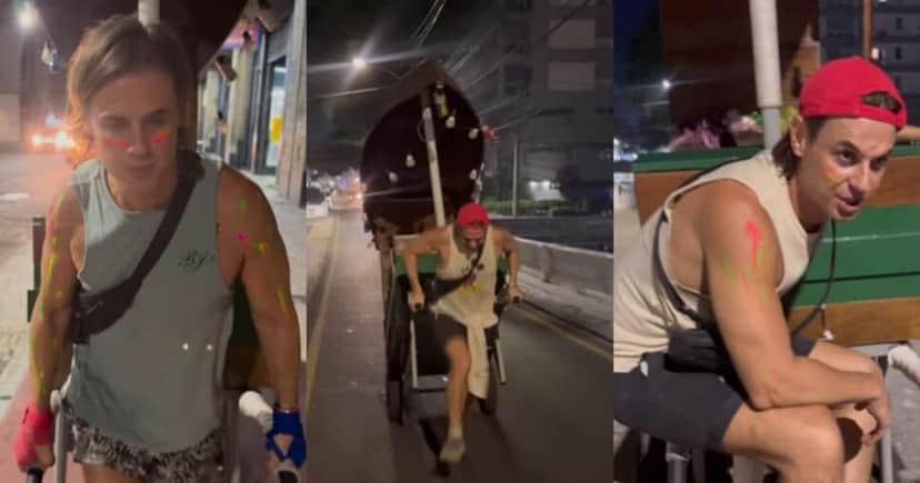 O ex-ator galã da Globo e galã de Malhação, Daniel Erthal (Foto: Montagem TV Foco)