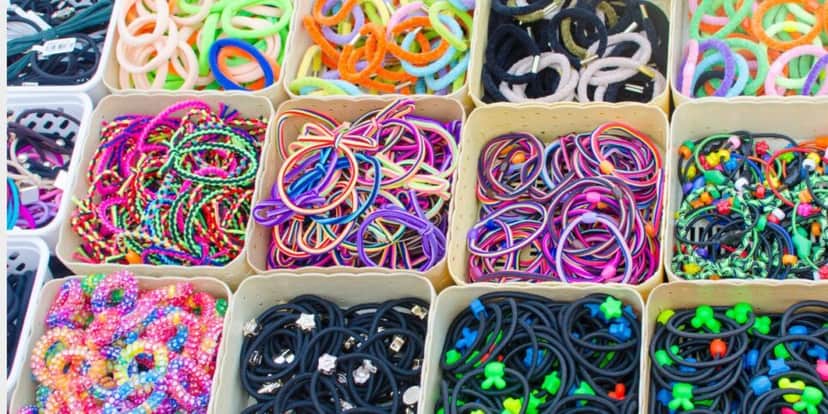 Elasticos de cabelo (Foto: Canva)