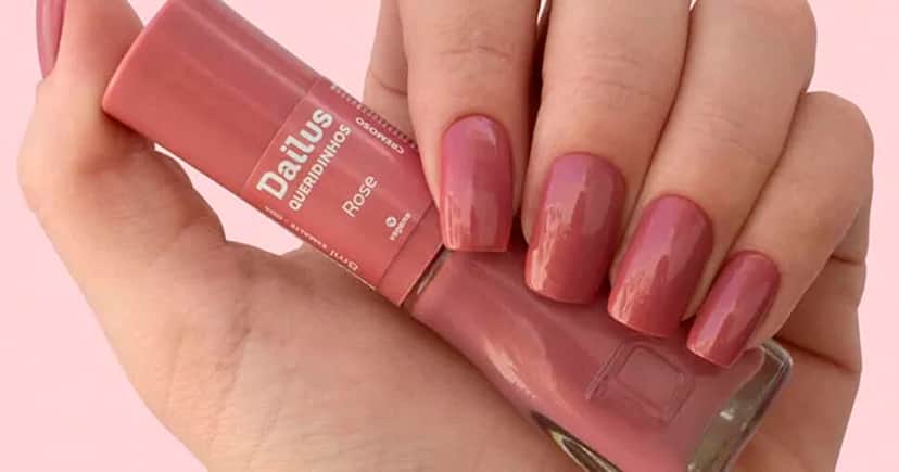 Esmalte rosé (Foto: Reprodução) Esmalte rosé (Foto: Reprodução)