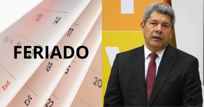 Feriado / Jerônimo Rodrigues - MONTAGEM: TVFOCO Feriado / Jerônimo Rodrigues - MONTAGEM: TVFOCO