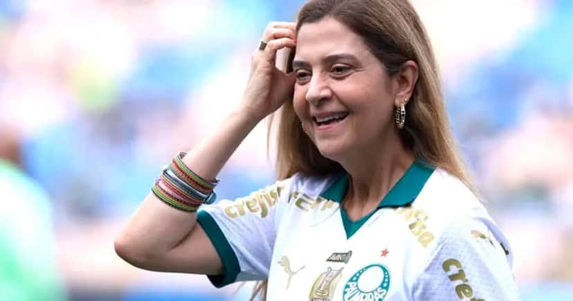 Leila Pereira - Palmeiras (Foto: Reprodução) Leila Pereira - Palmeiras (Foto: Reprodução)